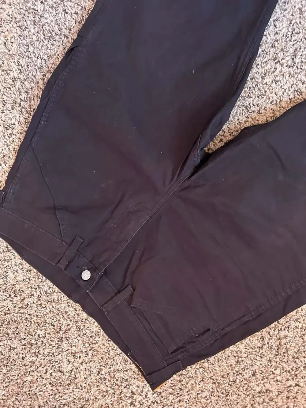 Levi's Workwear Fit Size 32x34 Black Utility Pants